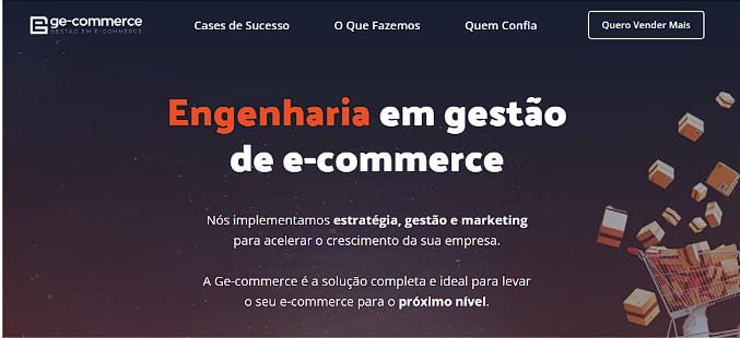 agencia Ge-commerce page